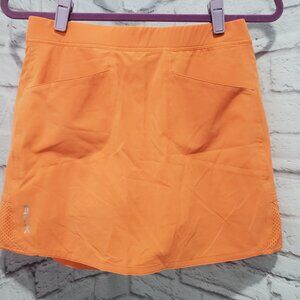 RLX Ralph Lauren Performance Skort Ladies Small Orange